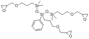 TRIS(GLYCIDOXYPROPYLDIMETHYLSILOXY)PHENYLSILANE CAS#: 90393-83-2
