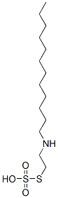 Thiosulfuric acid hydrogen S-[2-(dodecylamino)ethyl] ester CAS#: 929-40-8