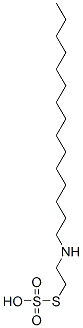 Thiosulfuric acid hydrogen S-[2-(pentadecylamino)ethyl] ester CAS#: 929-44-2