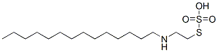 Thiosulfuric acid hydrogen S-[2-(tetradecylamino)ethyl] ester CAS#: 929-43-1