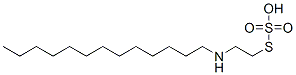 Thiosulfuric acid hydrogen S-[2-(tridecylamino)ethyl] ester CAS#: 929-41-9
