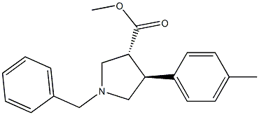 Trans-Methyl 1-benzyl-4-p-tolylpyrrolidine-3-carboxylate CAS#: 898547-79-0