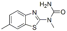Urea, 1-methyl-1-(6-methyl-2-benzothiazolyl)- (7CI) CAS#: 90840-30-5