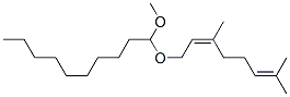 (Z)-1-[(3,7-dimethyl-2,6-octadienyl)oxy]-1-methoxydecane CAS#: 93894-25-8