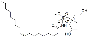 (Z)-2-hydroxypropyl(2-hydroxyethyl)methyl[2-[(1-oxo-9-octadecenyl)amino]ethyl]ammonium methyl sulphate CAS#: 93982-91-3