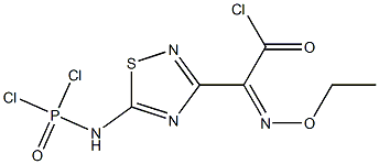 (Z)-5-[(Dichlorophosphinyl)aMino]-alpha-(ethoxyiMino)-1,2,4-thiadiazol-3-acetyl chloride  or  (alphaZ)-5-[(Dichlorophosphinyl)aMino]-alpha-(ethoxyiMino)-1,2,4-thiadiazol-3-acetyl chloride CAS#: 90211-01-1