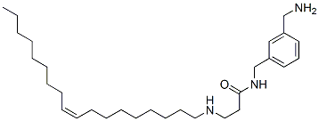 (Z)-N-[[3-(aminomethyl)phenyl]methyl]-3-(9-octadecenylamino)propionamide CAS#: 94022-57-8