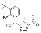 alpha-(3-(1,1-Dimethylethyl)-2-hydroxyphenyl)-1-methyl-5-nitro-1H-imidazole-2-methanol CAS#: 91219-87-3