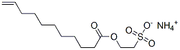 ammonium 2-sulphonatoethyl undec-10-enoate CAS#: 93842-82-1
