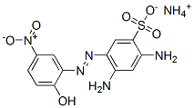 ammonium 2,4-diamino-5-[(2-hydroxy-5-nitrophenyl)azo]benzenesulphonate CAS#: 94159-74-7