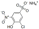 ammonium 3-chloro-4-hydroxy-5-nitrobenzenesulphonate CAS#: 93859-14-4