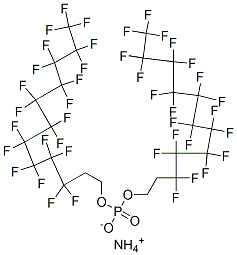 ammonium bis[3,3,4,4,5,5,6,6,7,7,8,8,9,9,10,10,11,11,12,12,12-henicosafluorododecyl] phosphate CAS#: 93776-21-7