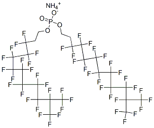 ammonium bis[3,3,4,4,5,5,6,6,7,7,8,8,9,9,10,10,11,12,12,12-icosafluoro-11-(trifluoromethyl)dodecyl] phosphate CAS#: 93776-25-1