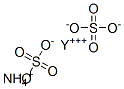 ammonium yttrium(3+) disulphate CAS#: 97375-22-9