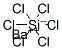 barium hexachlorosilicate(2-) CAS#: 97158-14-0