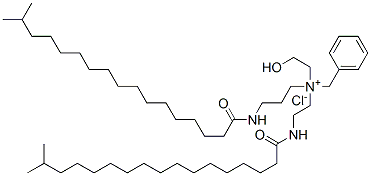 benzyl(2-hydroxyethyl)[2-[(1-oxoisooctadecyl)amino]ethyl][3-[(1-oxoisooctadecyl)amino]propyl]ammonium chloride CAS#: 93982-88-8