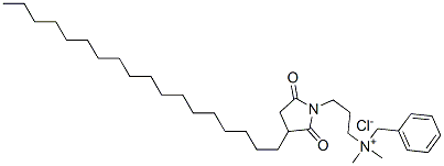 [benzyldimethyl[3-[3-(octadecyl)-2,5-dioxopyrrolidine-1-yl]propyl]ammonium] chloride CAS#: 93904-69-9