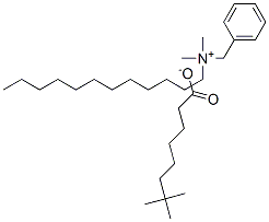 benzyldodecyldimethylammonium neodecanoate CAS#: 93820-30-5