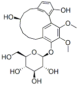 beta-D-Glucopyranoside, 3,9-dihydroxy-16,17-dimethoxytricyclo(12.3.1.1 (2,6))nonadeca-1(18),2,4,6(19),14,16-hexaen-15-yl, (R)- CAS#: 90052-02-1