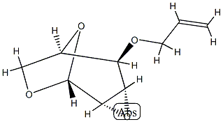 beta-D-Mannopyranose, 1,6:2,3-dianhydro-4-O-2-propenyl- (9CI) CAS#: 91510-63-3