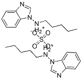bis[1H-benzimidazole-1-pentylammonium] sulphate CAS#: 98071-99-9