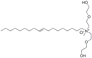 bis[2-(2-hydroxyethoxy)ethyl]methyl(9-octadecenyl)ammonium chloride CAS#: 97692-48-3