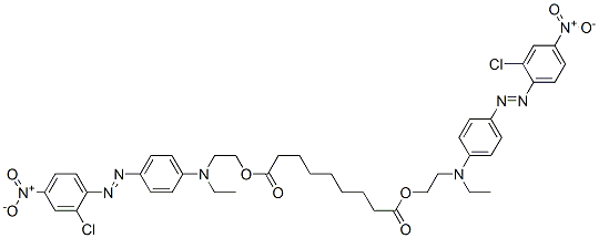 bis[2-[[4-[(2-chloro-4-nitrophenyl)azo]phenyl]ethylamino]ethyl] azelate CAS#: 93966-60-0