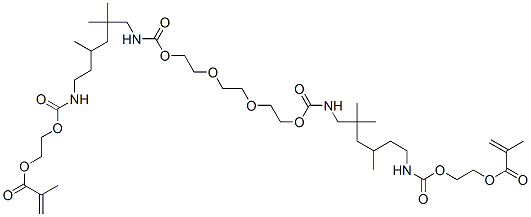 bis[2-(methacryloyloxy)ethyl] 5,7,7,24,24,26-hexamethyl-10,21-dioxo-11,14,17,20-tetraoxa-2,9,22,29-tetraazatriacontanedioate CAS#: 94333-55-8