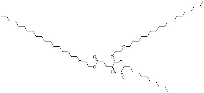 bis[2-(octadecyloxy)ethyl] N-(1-oxododecyl)-L-glutamate CAS#: 94291-90-4
