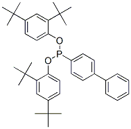 bis(2,4-di-tert-butylphenyl) [1,1-biphenyl]-4-ylphosphonite CAS#: 91362-37-7