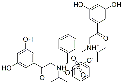 bis[benzyl[2-(3,5-dihydroxyphenyl)-2-oxoethyl]isopropylammonium] sulphate CAS#: 94109-60-1