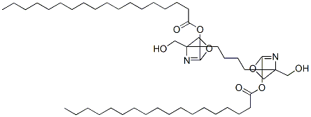 butane-1,4-diylbis[[4,5-dihydro-4-(hydroxymethyl)oxazole-2,4-diyl]methylene] distearate CAS#: 94107-49-0