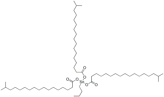 butyltris[(1-oxoisooctadecyl)oxy]stannane CAS#: 93981-44-3