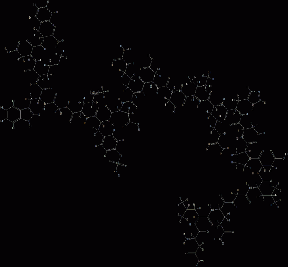 cholecystokinin 22 C-terminal fragment CAS#: 95690-77-0