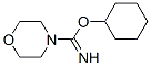 cyclohexyloxy-morpholin-4-yl-methanimine CAS#: 91211-67-5