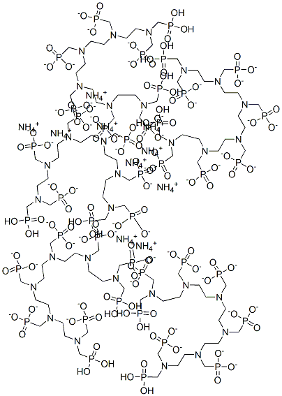 decaammonium [2,5,8,11,14,17-hexakis(phosphonatomethyl)-2,5,8,11,14,17-hexaazaoctadecane-1,18-diyl]bisphosphonate CAS#: 93858-92-5