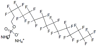 diammonium 3,3,4,4,5,5,6,6,7,7,8,8,9,9,10,10,11,11,12,12,13,13,14,14,15,15,16,16,16-nonacosafluorohexadecyl phosphate CAS#: 93857-47-7