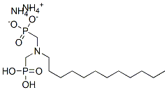 diammonium dihydrogen [(dodecylimino)bis(methylene)]bisphosphonate CAS#: 94107-75-2
