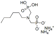 diammonium dihydrogen [(hexylimino)bis(methylene)]bisphosphonate CAS#: 94107-70-7