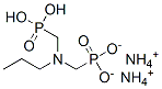 diammonium dihydrogen [(propylimino)bis(methylene)]diphosphonate CAS#: 94107-67-2