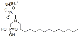 diammonium dihydrogen [(tetradecylimino)bis(methylene)]diphosphonate CAS#: 94107-76-3