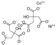 dicobalt(2+) nickel(2+) bis[2-hydroxypropane-1,2,3-tricarboxylate] CAS#: 94232-84-5