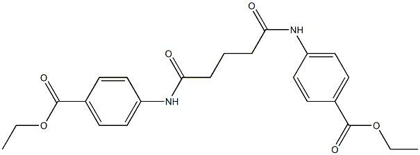 diethyl 4,4'-[(1,5-dioxo-1,5-pentanediyl)di(imino)]dibenzoate CAS#: 95873-15-7