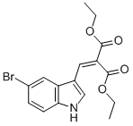 diethyl [(5-bromo-1H-indol-3-yl)methylene]malonate CAS#: 93941-03-8