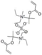 diethylmethyl[1-methyl-1-[(1-oxoallyl)oxy]ethyl]ammonium sulphate CAS#: 93842-95-6