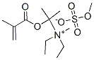 diethylmethyl[1-methyl-1-[(2-methyl-1-oxoallyl)oxy]ethyl]ammonium methyl sulphate CAS#: 93842-86-5
