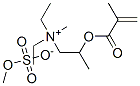 diethylmethyl[2-[(2-methyl-1-oxoallyl)oxy]propyl]ammonium methyl sulphate CAS#: 93842-88-7