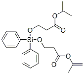 diisopropenyl 3,3'-[(diphenylsilylene)bis(oxy)]dipropionate CAS#: 93777-19-6