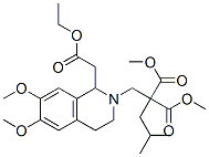 dimethyl [[1-(2-ethoxy-2-oxoethyl)-3,4-dihydro-6,7-dimethoxy-2(1H)-isoquinolyl]methyl](2-methylpropyl)malonate CAS#: 94006-08-3