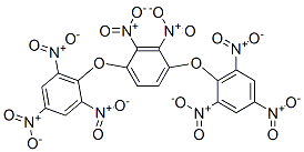 dinitro-1,4-bis(2,4,6-trinitrophenoxy)benzene CAS#: 94248-18-7